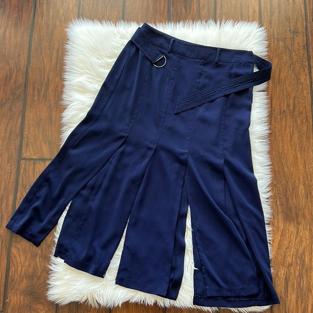 Gorgeous Navy blue skirt with cutouts